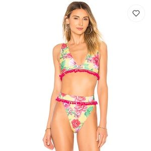 High waisted bikini set
